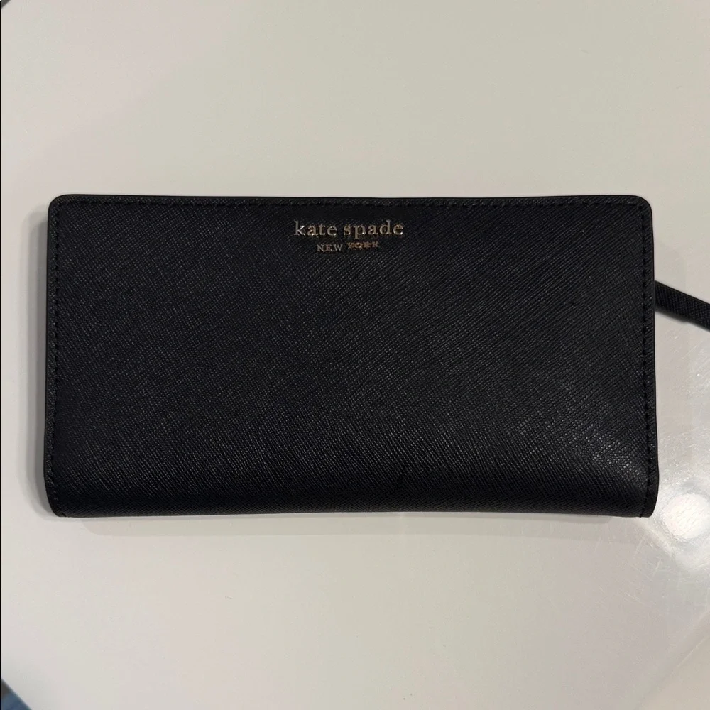 Kate Spade Black Leather wallet